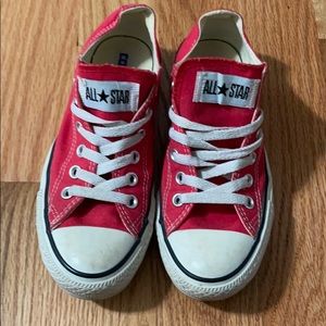 Red converse